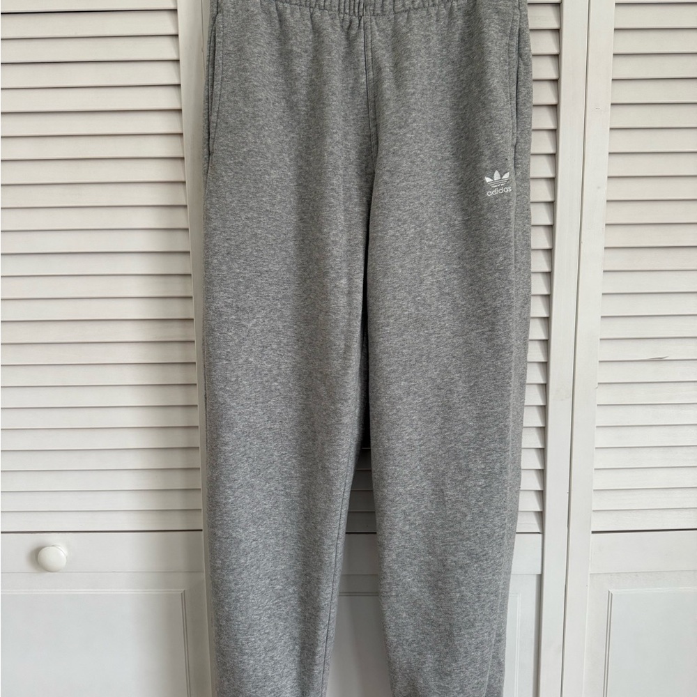 adidas Gray Heather Jogger Track Pants
